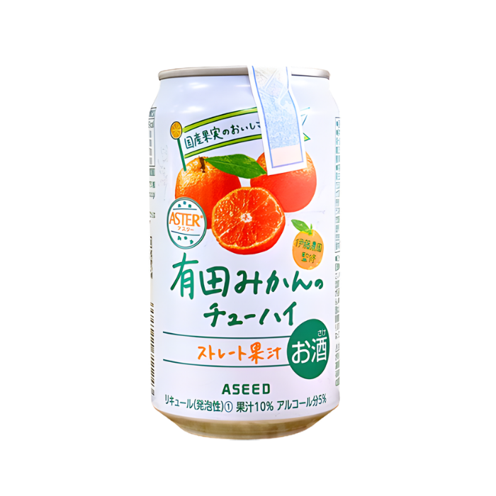 Aseed Mandarin Orange Chu-Hi 350ml can