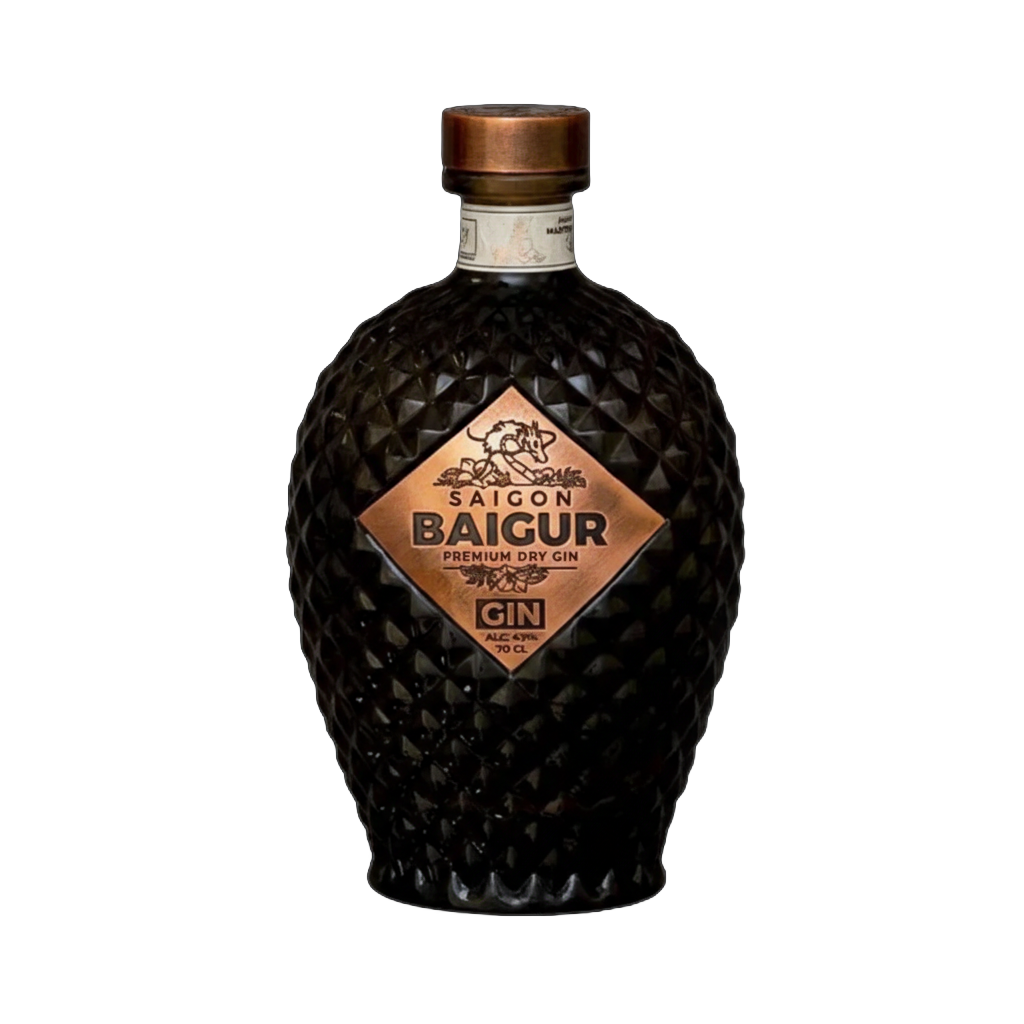 Baigur Gin 700ml Vietnamese premium gin bottle