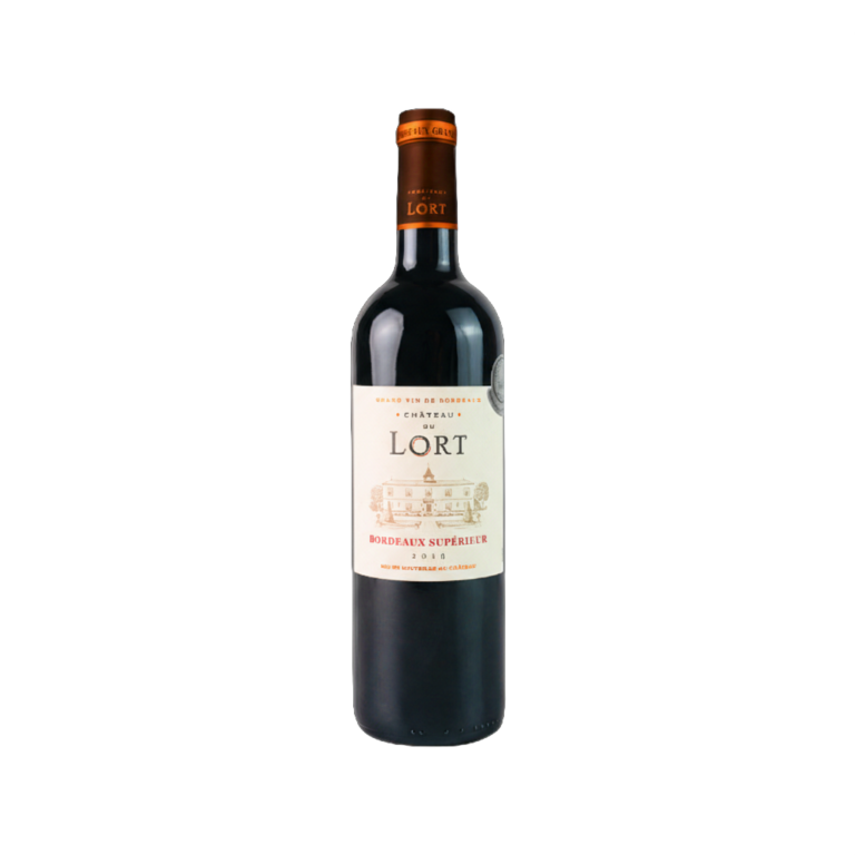 Château du Lort Bordeaux Supérieur AOC Cabernet Franc Cabernet Sauvignon Merlot 750ml bottle