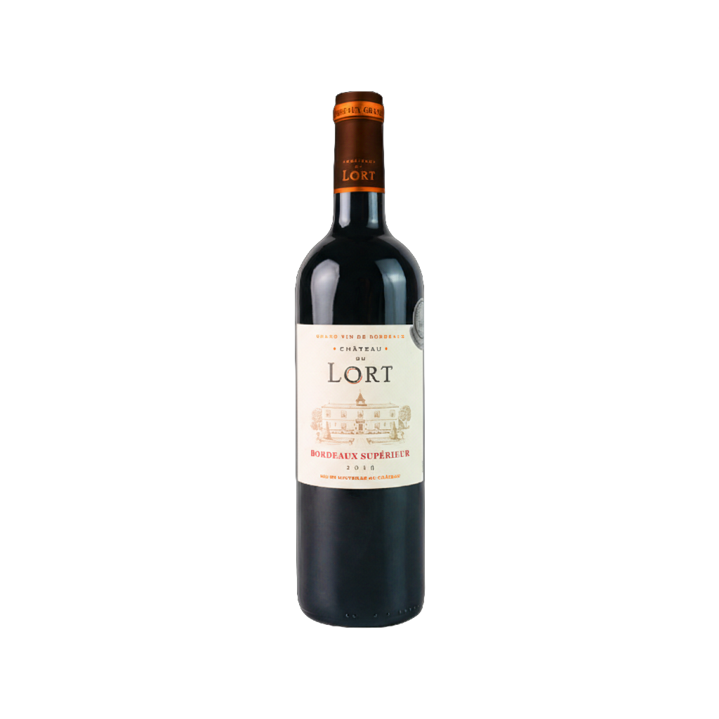 Château du Lort Bordeaux Supérieur AOC Cabernet Franc Cabernet Sauvignon Merlot 750ml bottle