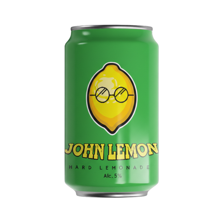 Fuzzy Logic Hard Lemonade 330ml can