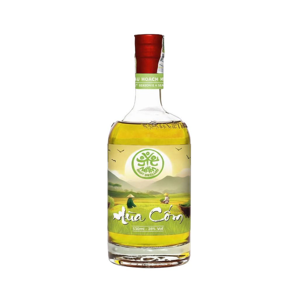 Linh Mầm Green Rice Wine 530ml bottle