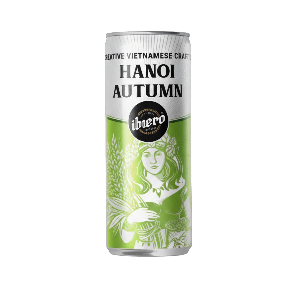Ibiero Hanoi Autumn Rice Lager 330ml bottle