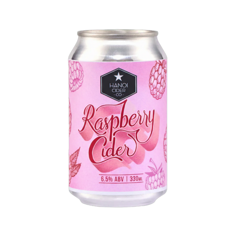 Hanoi Cider Raspberries 330ml can