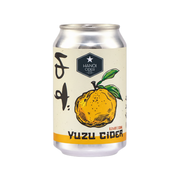 Hanoi Cider Yuzu 330ml can