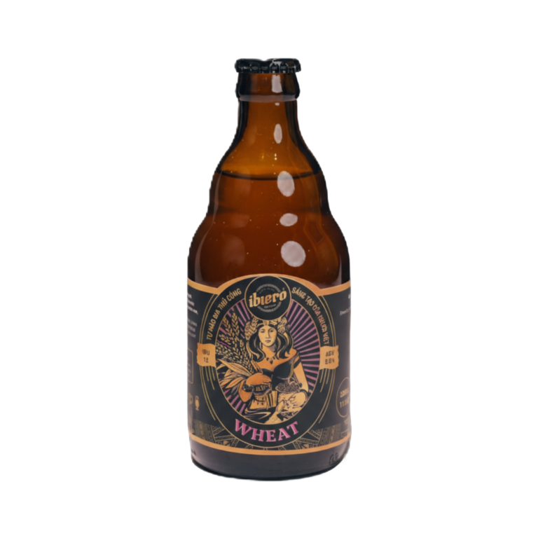 Ibiero Wheat Craft Beer 5% bottle