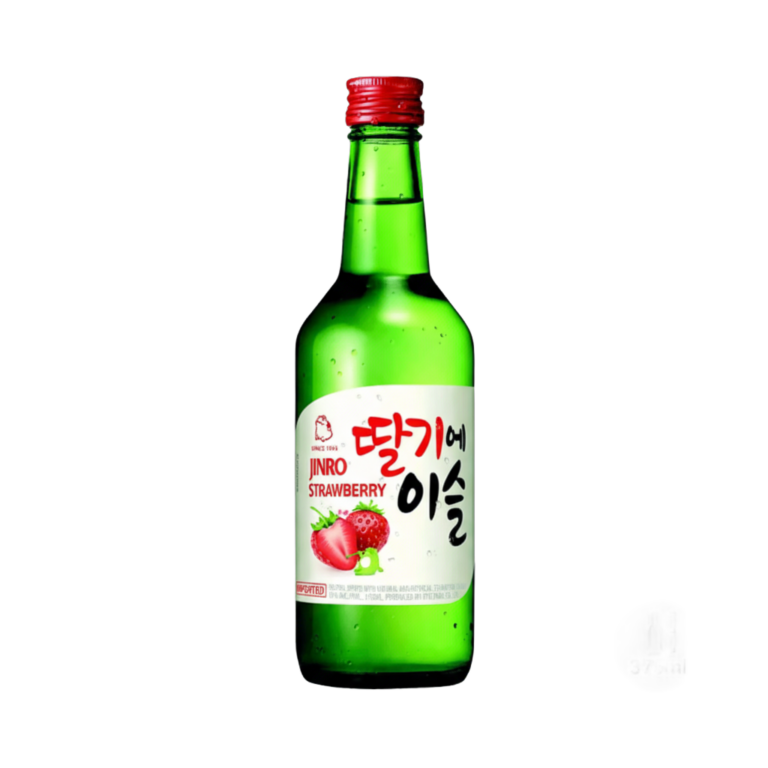 Jinro Strawberry Soju 360ml bottle