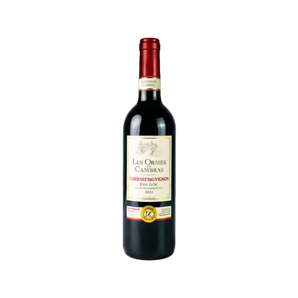 Les Ormes de Cambras Pays d’Oc IGP Cabernet Sauvignon 750ml bottle