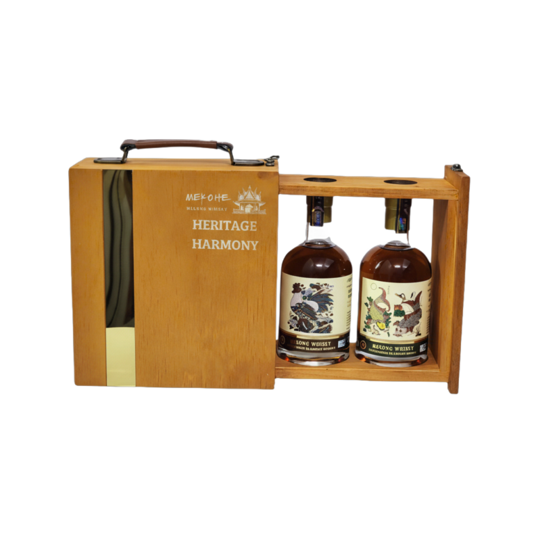 Mekohe Harmony Whisky Gift Set 2 x 375ml premium Vietnamese whisky gift box
