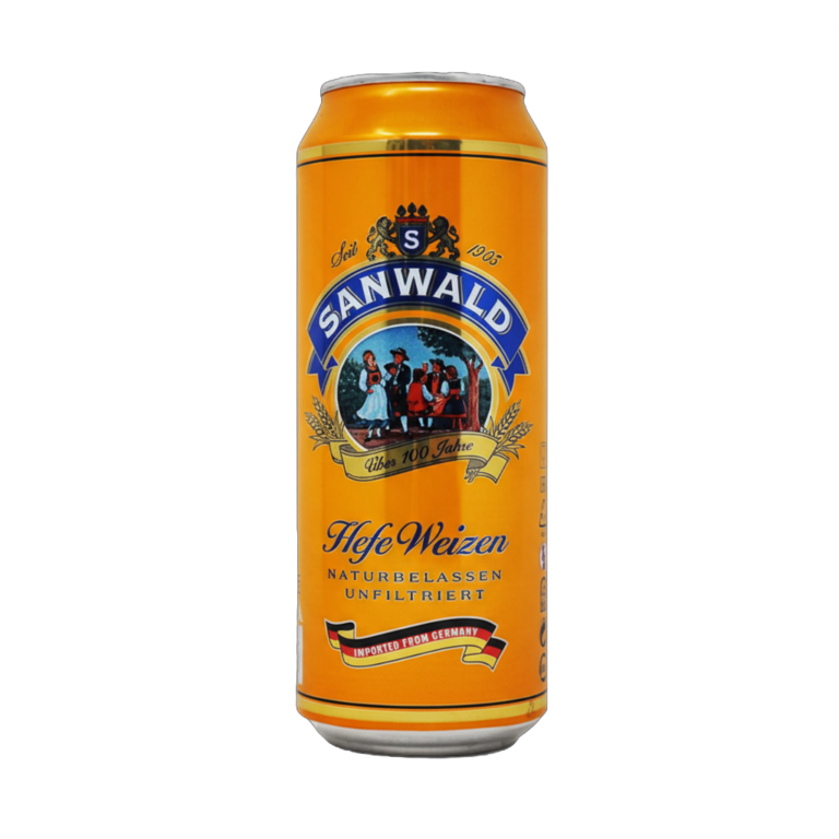 Sanwald Hefeweizen Beer 500ml bottle