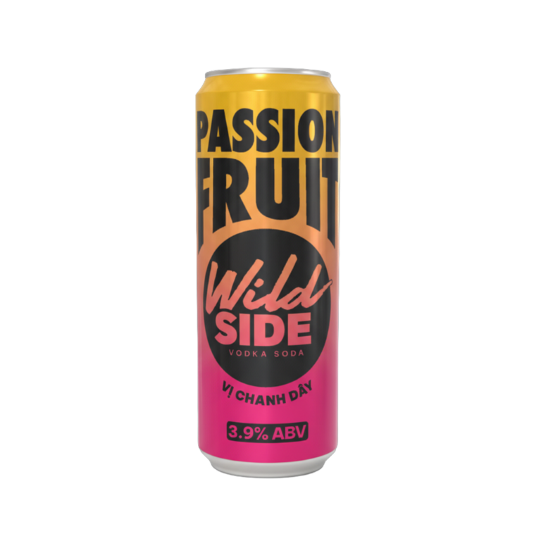 Wildside Passionfruit Vodka Soda 330ml can