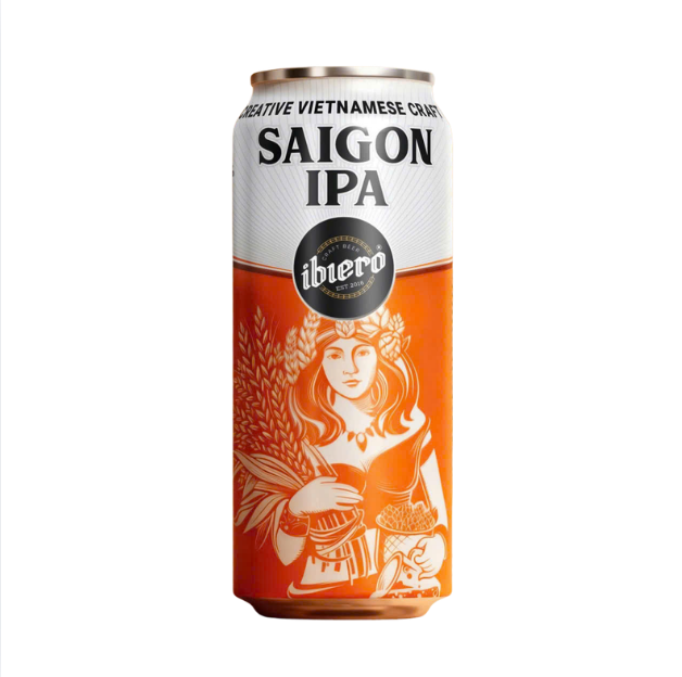 Ibiero Saigon IPA craft beer 330ml bottle