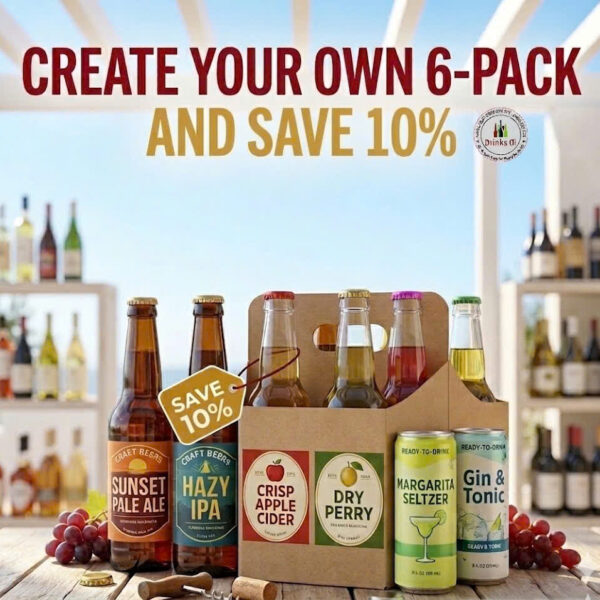 CREATE YOUR OWN 6 PACK AND SAVE 10%