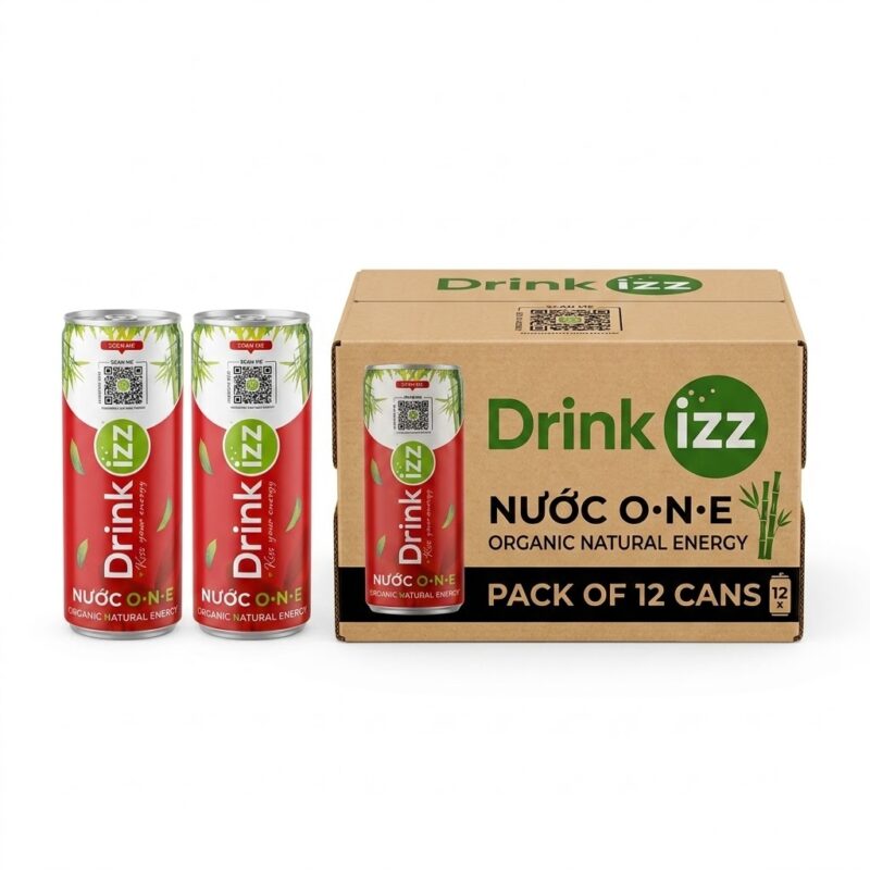 O.N.E Organic Natural Energy Drink Case 24 x 250ml