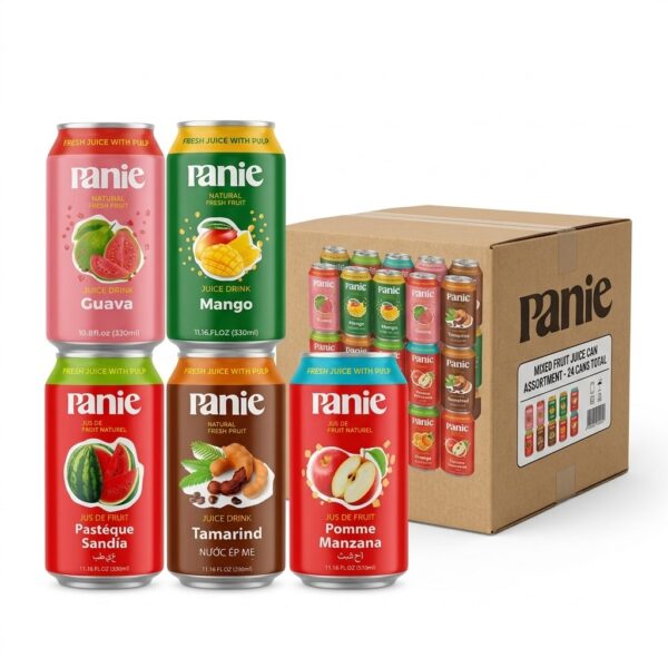 Panie Mixed Fruit Juice Drinks Case 24 x 330ml