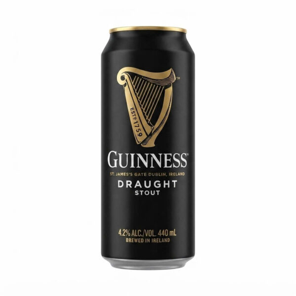 Guinness Irish Draught Stout 440ml (4.2%) beer